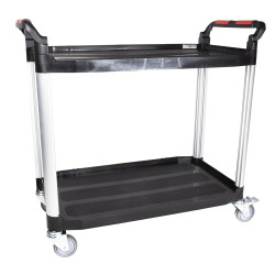 Wozek narzedziowy 2 Level Aluminium, 866 x 500mm, 120kg Load RS PRO
