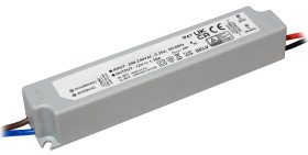 Sterownik LED napięcie wyjciowe: 12V 1.5A napięcie wejściowe: 180 - 264 V AC stabilizowany napięciowo 18W RS PRO