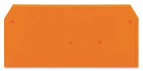 Płytka końcowa i pośrednia Płytka końcowa i pośrednia WAGO Bloki zacisków do montażu na szynie Mocowanie szynowe