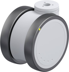 Blickle 935715 LKDG-PATH 100K-ELS Podwójna rolka z tworzywa sztucznego Średnica koła: 100 mm Maksymalne obciążenie: 100