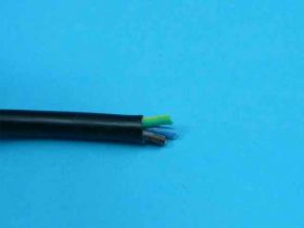 OMY-3x0,75 ŻO=H03VV-F CZARNY PRZEWÓD 300