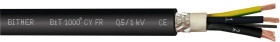 Kabel sterowniczy BiT 1000 CY FR 0,6/1kV 5x2,5 żo S66403 /bębnowy/
