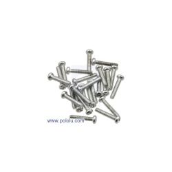 Pololu 1957 - Machine Screw: 2-56, 7/16&quot; Length, Phillips (25-pack)