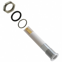 Signal light, 24 V (DC), white, 30 mcd, Mounting Ø 8 mm, pitch 1.25 mm, LED number: 1, Q8F1CXXW24E