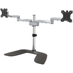 StarTech.com ARMDUALSS Dual Monitor Stand - Ergonomic Desktop Monitor Stand for