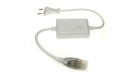 Kabel Z Wtyczką I Kontrolerem Do Taśm Led Rgb 230V