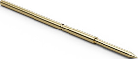Standard test pin with probe, cone, Ø 1.02 mm, travel  6.4 mm, pitch 1.9 mm, L 33 mm, F70318B078G150