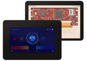 Kolorowy wyświetlacz LCD 7cal TFT 800 x 480pikseli I2C, SPI I/F Tak 4D Systems