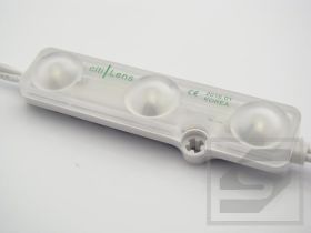 Moduł LED CITI LENS 3Green72x17x8.5 0.72W;12VDC;60mA;30.5lm;525nm;IP68