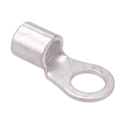 Open End 10.5mm Non-Insulated Ring Terminal 4AWG