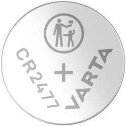 Varta 6477101401 CR2477 Coin Cell 3V 850mAh High Energy Reliable