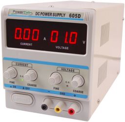 Zasilacz laboratoryjny pojedynczy PowerLab 605D 60V/5A
