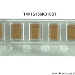 T491A156K010AT Tantalum 15uF 10V 10% SMD-A KEMET