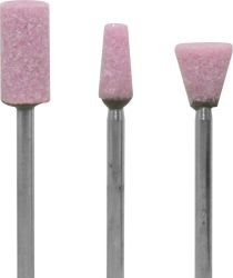 Donau Elektronik 1611 3 różne ściernice trzpieniowe Korund 1 szt.