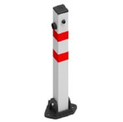 Bariera ochronna Bariera parkingowa Red, White