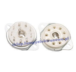 Podstawka lampowa loctal 9 pins do chassis