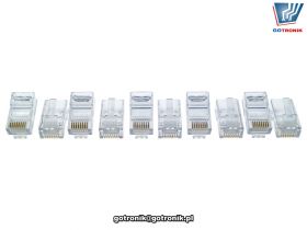 Wtyczka RJ-45 zestaw 10 sztuk