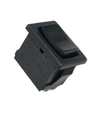 Przełącznik kołyskowy Wł.-wył.-wł. podświetlany 15A SPDT Czarny IP20 RS PRO