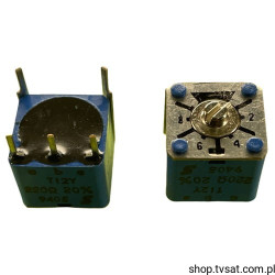 T12Y0221MAB25 Cermet Trimmer 220 Ohm THT VISHAY