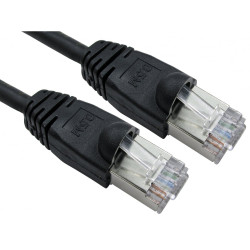 Kabel Ethernet Cat6 długość 0.5m Z zakończeniem RS PRO LSZH l. żył: 8 średnica 5.6mm