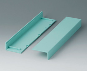 Side trim, ABS, (L x W x H) 249.34 x 51.97 x 24.8 mm, lagoon, B2020005