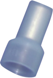 End connectorwith insulation, 1.5-2.5 mm², transparent/blue, 15.4 mm, 1491580000