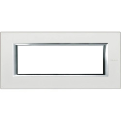 AXOLUTE Ramka 6-modułowa SREBRO HA4806SAN