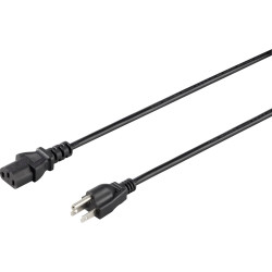 Sygonix SY-5042706 Cable 2 m C13/C14 black for Appliances
