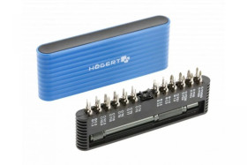 Zestaw końcówek wkrętakowych 25 szt. HT1S273