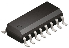 Odbiornik LVDS, 16-Pin , SOIC, wejście: LVTTL, l. elementów: 4, 400MBps,