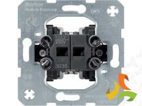Wyłącznik podwójny świecznikowy mechanizm one.platform 533035 HAGER