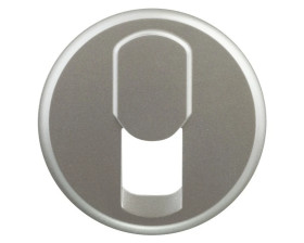 CELIANE Plakietka gniazda telefonicznego tytan 068537