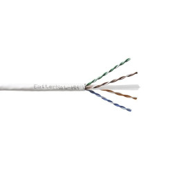 Kabel Emiter Net UTP (U/UTP) kat.6 450MHz drut 4x2x23 AWG LS0H K/EMITERNET-UTP6LSOH /305m/