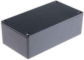 Obudowa Aluminium odlewane szerokość zew. 83 mm długość zew. 153 mm wys. zew. 50 mm Hammond IP54 Czarny