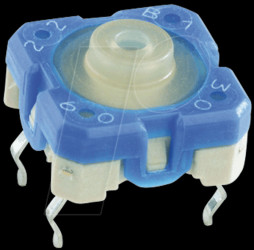 1.14.100.502/0000 Short-stroke pushbutton, RACON 8, 35 V DC, print inside