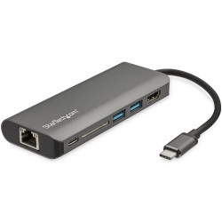 Stacja dokująca, magistrala: USB-C, 4096 x 2160, USB: 3, typ: USB A, USB C, standard: USB 3.0
