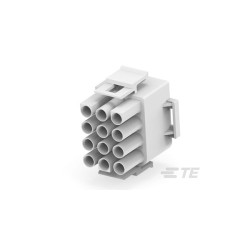 TE Connectivity 350735-4 Pin &amp; Socket Connector 12P Plug Female Unshrouded UL9.