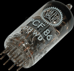 PCF86 Electron tube, multiple tube, Noval, 9-pin, 300 mA
