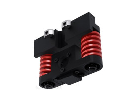 Waveshare All-metal Compact UGV Suspension (A), High-strength Spring, 7.5KG Load Capacity, Suitable for DDSM115 Hub Motor