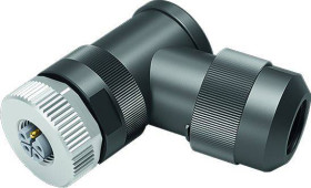 binder 99 0640 58 05-20 Złącze okrągłe złącze żeńskie kątowe Seria: 823 Łączna ilość styków: 4 1 szt.