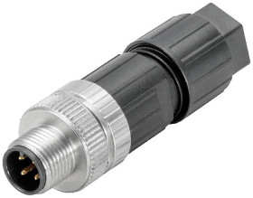 Weidmüller 2681480000 Złącze czujnika/aktuatora M12 złącze męskie Ilość pinów: 4 1 szt.