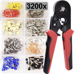 TRU COMPONENTS TC-13377608 Zestaw końcówek rurkowych T24C034, 1 zest.