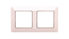 Valena Life Ramka Podwójna Kremowa/Złota 754062