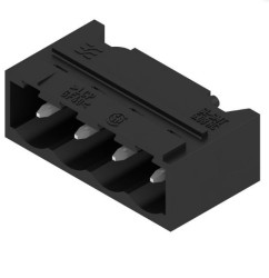 Wtyk PCB 4-pinowe raster: 5.08mm -rzędowe Weidmüller Przewlekany 19.0A 400.0 V.