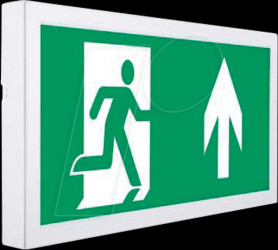 WW7207 LED emergency exit light, 3 W, emergency exit, wall, ceiling, sl