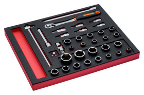 Pojemnik na narzędzia, W 362mm, L 445mm, H 50mm