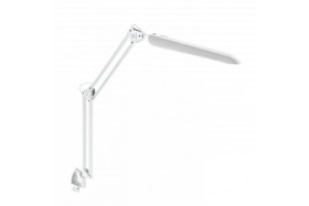 Lampka biurkowa Architecto 8W, 600lm.AC220-240V, 4000K, PF0,5, 3 stopnie ściemniania, Ra80, Biała