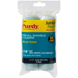 Purdy 140624040 Parrot Jumbo Mini Roller Sleeve 114 x 19mm (4.1/2 x 3/4in) Pk2