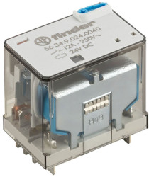 Relay, 4 Form C (NO/NC), 12 V (DC), 123 Ω, 12 A, 400 V (AC), monostable, 56.34.9.012.0040