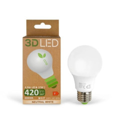 Żarówka LED 4.9W E27 420lm Neutralna 4000K / GP023N04.9